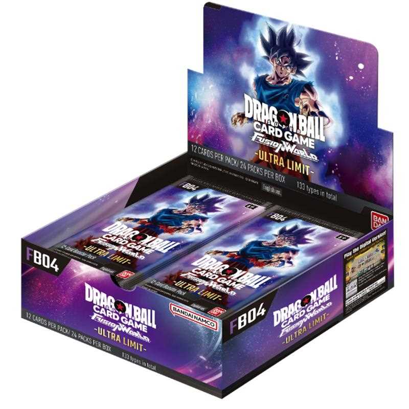 FB04 Booster Pack| Ultra Limit | Fusion World | DRAGON BALL | English