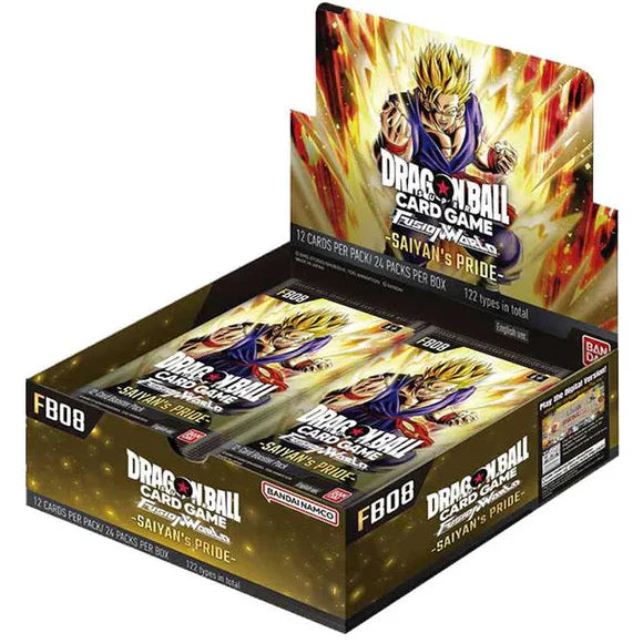 Booster Box FB08 | Saiyan's Pride | Fusion World | DRAGON BALL | English